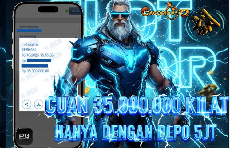 Selamat kepada user id : ngo******ai Wede Rp 35.000.000 di Game MAHJONG WAYS PG SOFT Cair Gk Sampe 1 Menit! Menang Mudah di Gacorplay77